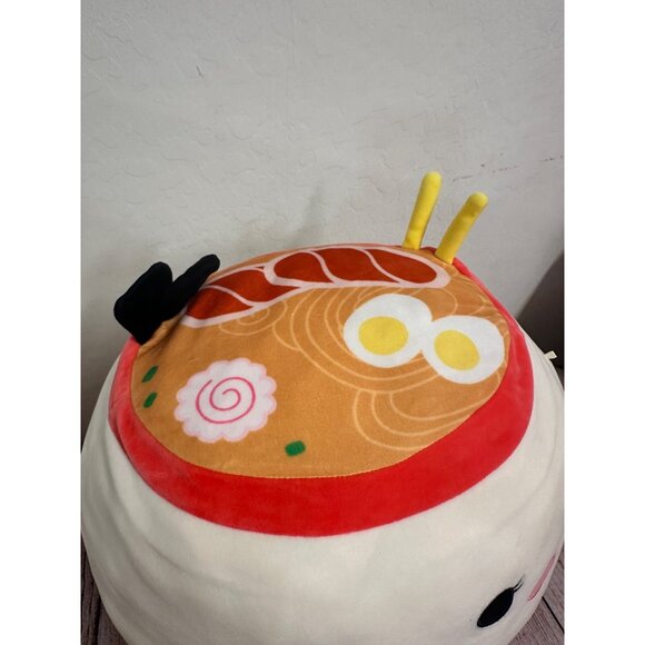 Large Kellytoy Originals Squishmallows Raisy The Ramen Plush 16” - Picture 2 of 7